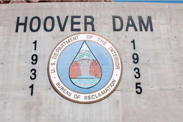 Hoover dam low water levels